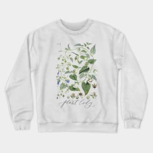 Plant Lady Botanical T Shirt Gardening Gift Crewneck Sweatshirt